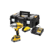 Chave de pressão de segurança 1/2” XR 18V DEWALT 5Ah Li-Ion Brushless 1396 Nm - DCF900H2T-QW