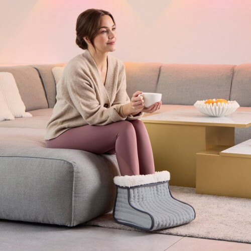 Fußwärmer - MEDISANA - FW 120 - 6 Temperaturen - Timer - Grau 1