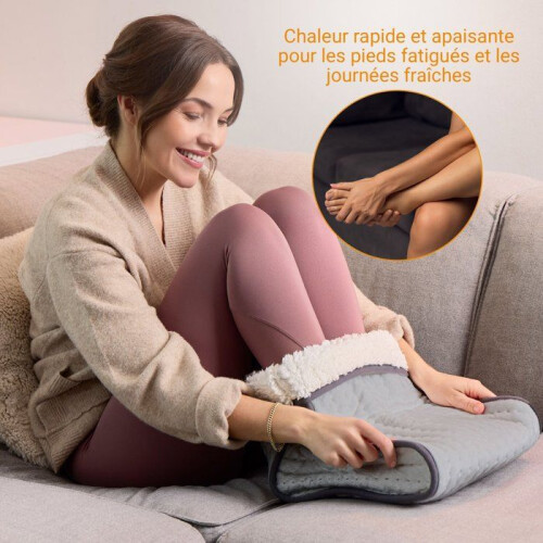Fußwärmer - MEDISANA - FW 120 - 6 Temperaturen - Timer - Grau 2