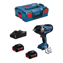 BOSCH Schlagschrauber GDS 18V-1000 (2 x 5,0 Ah + GAL18V-40 + L-Boxx 136)