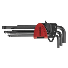 Llaves Allen - TENG TOOLS - 1499MM - Juego de 9 llaves - Acero cromo molibdeno - 1,5 a 10 mm