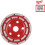 Milwaukee Timanttilevy - MILWAUKEE - DCWU - 125mm - Universaali - Punainen 1