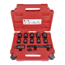 1/2'' Shockwave 1/2'' IMPACT SOCKET SET STD-13PC - MILWAUKEE - 4932480456