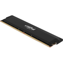 Crucial Pro OC Memory RAM DDR5 16GB 6400MHz CL38 Modulo Singolo Nero con Dissipatore