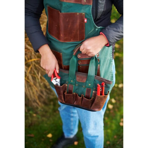 Felco Mini Bolsa de Jardinagem - FELCO - 482 - Tecido impermeável - Couro premium - Compacta e prática 2