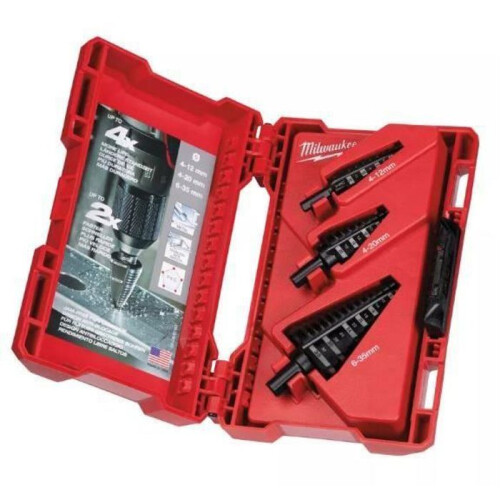 Milwaukee Coffret de 3 Forets étagés 3/5/6 MILWAUKEE - 48899399