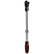 KS TOOLS Cliquet 914.1220 con giunto angolare, Acciaio cromo-vanadio, Dimensioni quadrato di azionamento