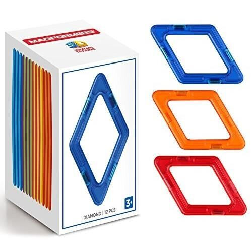 MAGFORMERS MAGFORMERS 713012A MAGNETISCH DIAMANT (SET VAN 12)