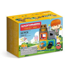 Jeu de construction - Magformers - 3103 - 22 pièces - Accessoires style banque - Multicolore