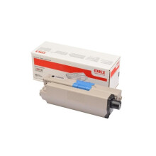 Cartucho de toner preto OKI - Rendimento 3500 páginas - Tecnologia de impressão LED