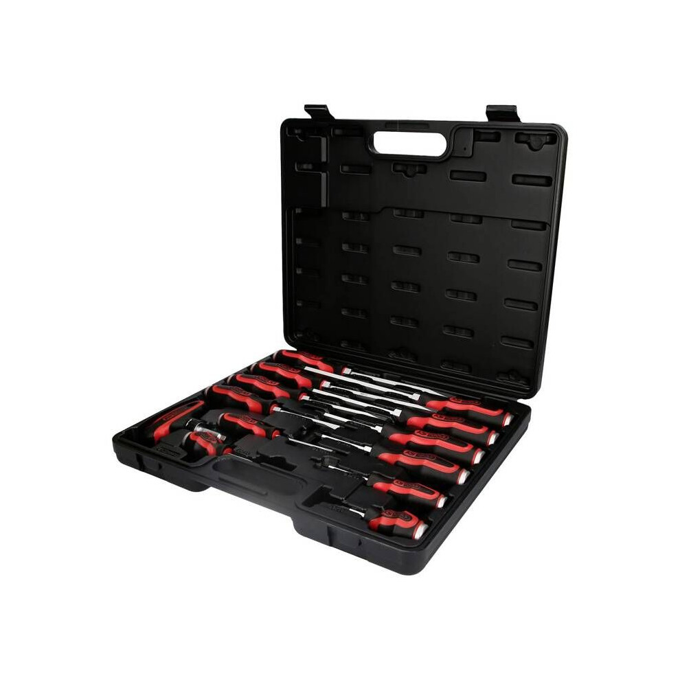 KS Tools ERGOTORQUEmax Schlagkappen-Schraubendreher-Satz, 13-tlg - Chrom-Vanadium-Stahl - Image 6