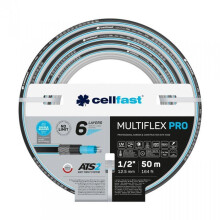Manguera de riego - CELLFAST - 13-802 MULTIFLEX PRO ATS2 - 50 m - 1/2" (13 mm) - 6 capas no retorcidas