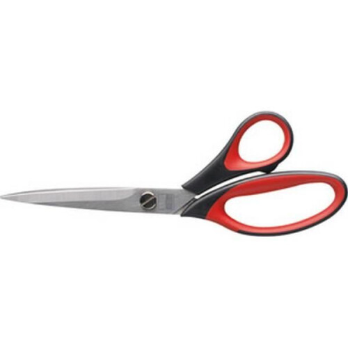 Tesoura universal - ERDI - Comprimento 250 mm - Anel longitudinal e redondo - Aço inoxidável e material macio 1