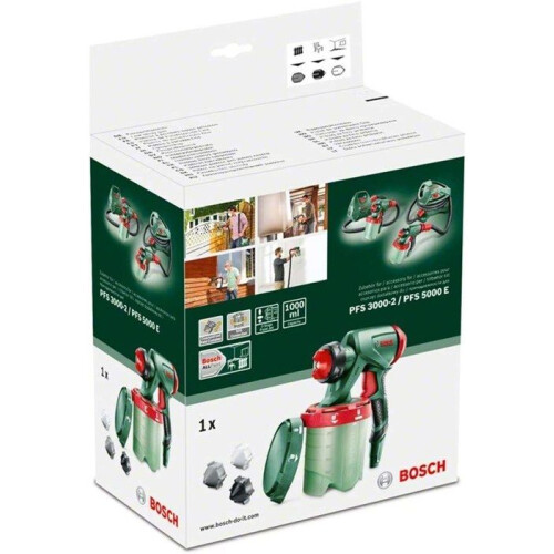 Bosch BOSCH Spritzpistole für PFS 3000-2/PFS 5000 mit 1000 ml Behälter 2