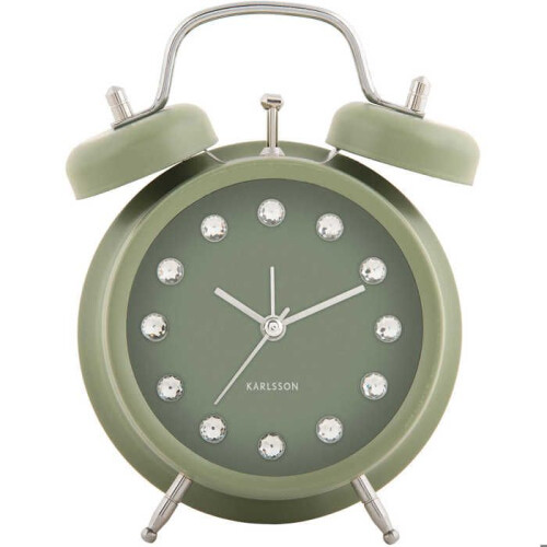 Karlsson Montres De Table - Fer Vert - Karlsson - KA6018GR