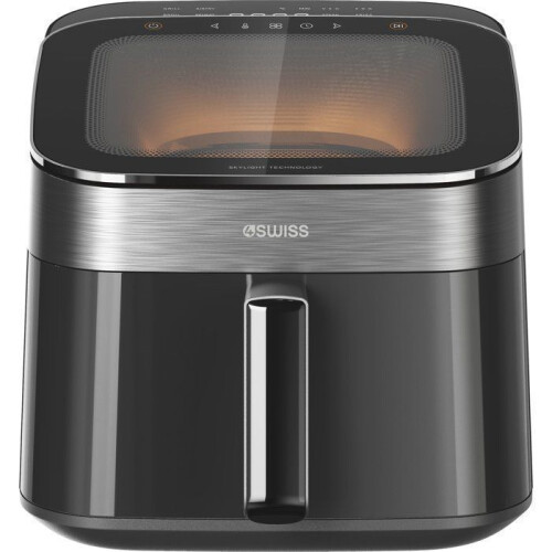 Friggitrice Elettrica - 4Swiss - ABB-025 SkylightView - 6,5 litri - 1700 W - Nero 1