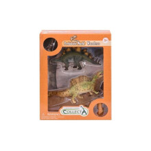 Dinosaurusten figuurit - Stegosaurus & Spinosaurus - Monivärinen - Muovi - 33 x 9 x 30 cm