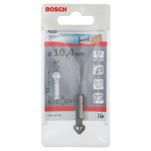 Fraise conique à lamer HSS - BOSCH - 2608597502 - Ø 10,4 mm - queue six pans - chanfreinage M5