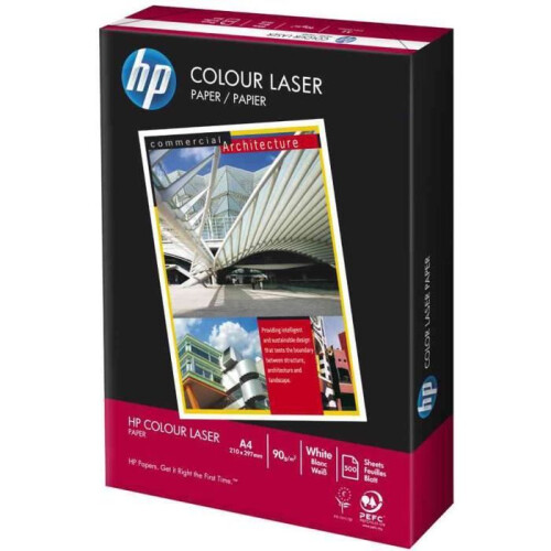 HP Papier - HP - Farb-Laser - A3 - 100 g/m2 - Extra Weiß