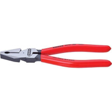 Universelle Zange - KNIPEX - 02 01 180 - Hohe Übersetzung - 180mm - Rot