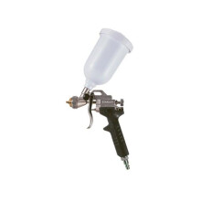 Stanley Druckluft-Spritzpistole mit Schwerkraft 1,4 mm 0,25 Liter für Kompressor, 113,5 l/min, Anschluss 1/4 Zoll