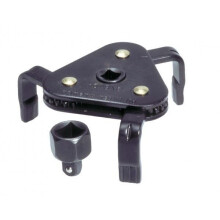 Chiave per filtro dell'olio a 3 bracci auto-regolabili con adattatore 65 -138 KS Tools 150.9314