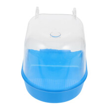 Bird Bath Tub for Small Parrots Parakeets Lovebirds with Easy Clean Design for Cage or Travel