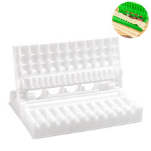BBQ Skewer Maker Quick Meat String Tool Long Life Quality Multifunctional Compact Size Easy Skewer Box Strong Viscosity Meat Prep Gadget