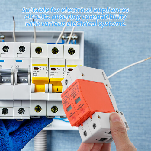 Surge Protector Household Ground Surge Protector Power Surge Protector (2p20ka) 2