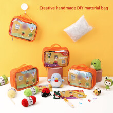 Hesroicy DIY Crochet Kit - Adorable Bright Colors, Extra Soft Wool Animal Craft, Easy to Use, Reduce Stress, Vivid Expressions