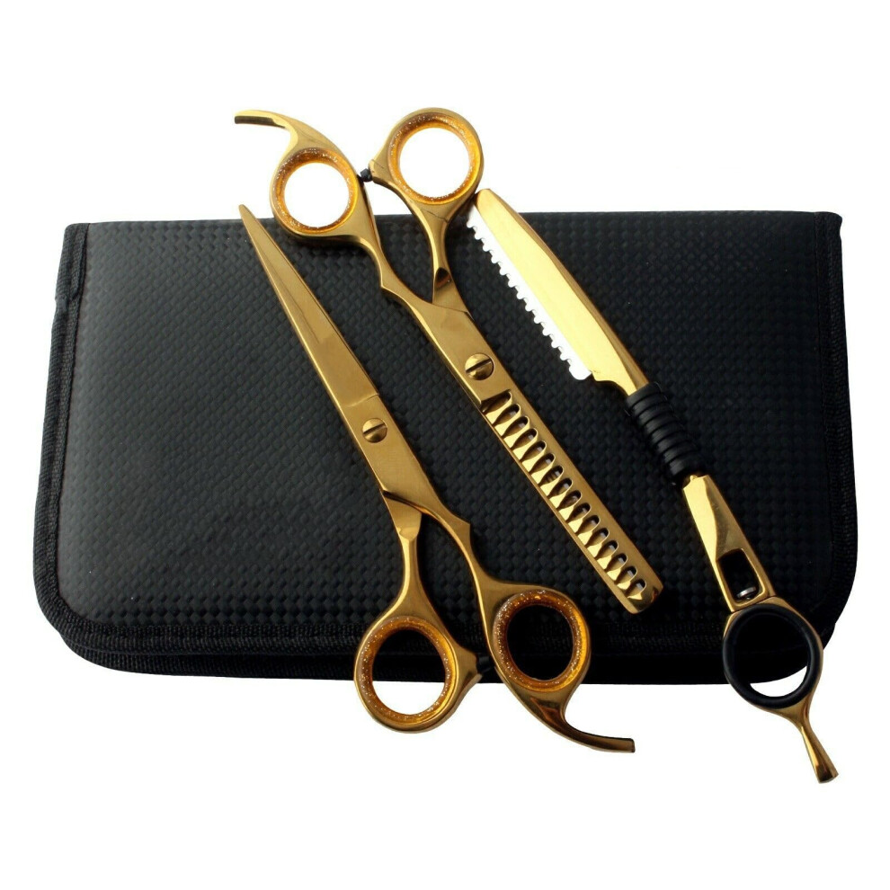 Hair Cutting Scissors 7.25 Inch Barber Scissors Set with Precision Blades and Ergonomic Grip