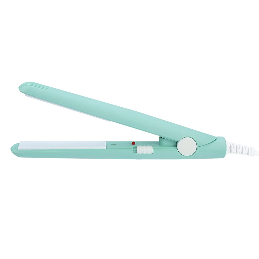 Mini Hair Straightener 190C Ceramic Tourmaline Flat Iron for Short Hair Bangs Travel US Plug