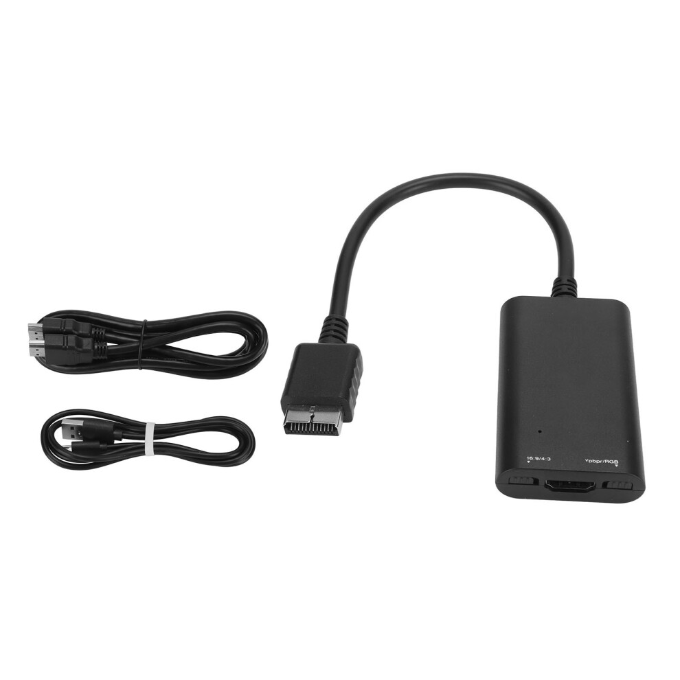 Ps2 Hdmi Adapter For Sony Playstation 2 Console Hdmi Cable With Analog To Digital Conversion Improved Video Quality Aspect Ratio Switch For Hd 9138057526547