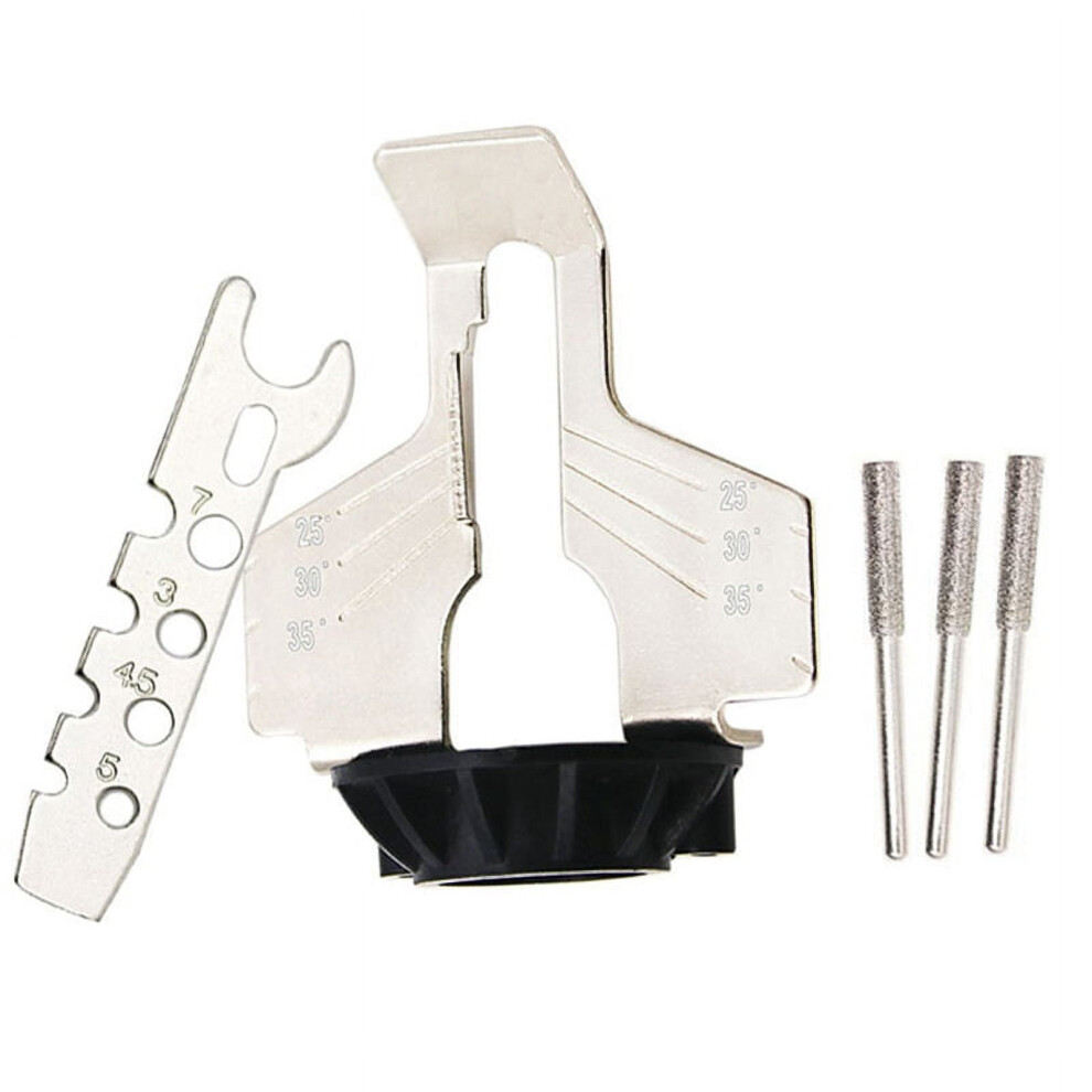 Chainsaw Sharpening Kit Electric Grinder Sharpening Polishing Attachment Set Saw Chain Tool Drill Accessories Set 9482828568725