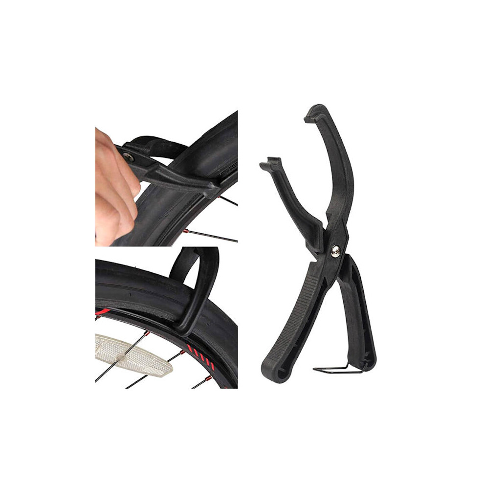Bicycle Manual Tire Lever Bead Tool Abs Wheel Tire Clamps Black 9482828569357