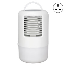 Mini Air Conditioner Quiet Evaporative Cooling Fan With Timer Function And USB Charging Capability For Travelers And Remote Workers