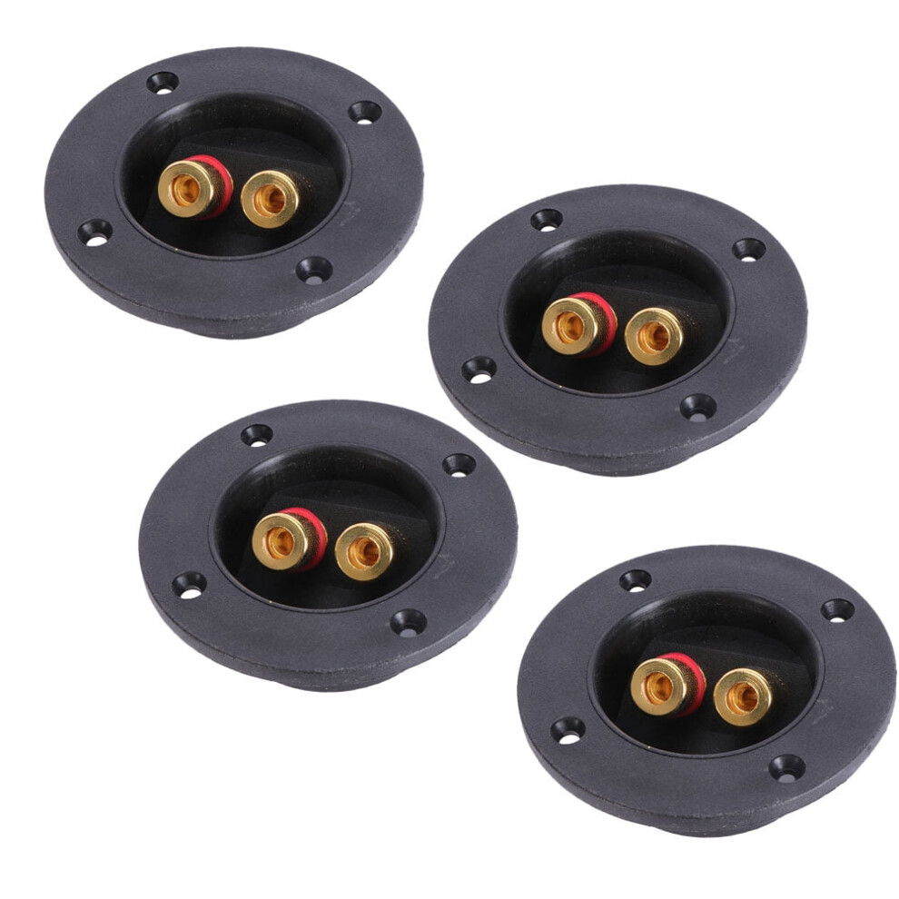 4 Sets Of Diy Home Car Stereo Screw Cup Connectors Speaker Box Terminal Binding Post 9482828570070