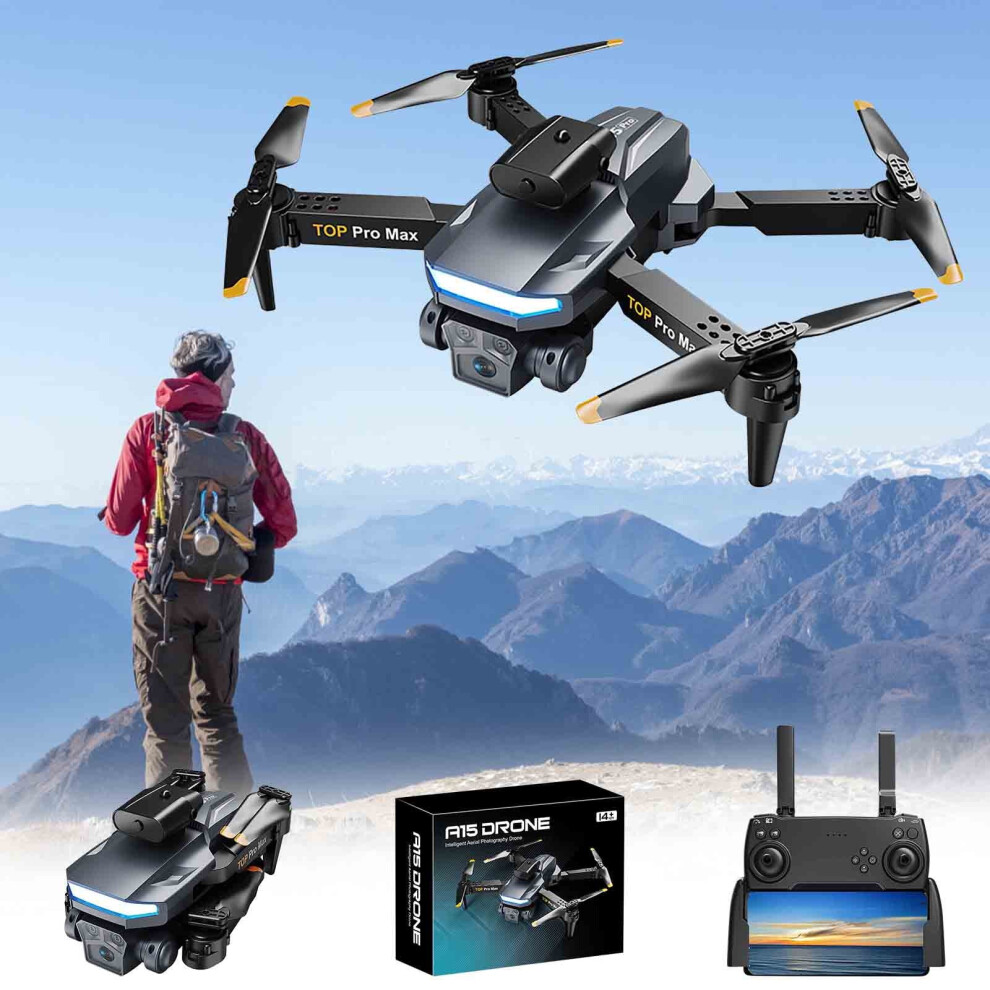 Drone With Night Vision Camera, Compatible With Outdoor Exploration & Aerial Photography, Dual Camera Uav For Boys 9482828573477