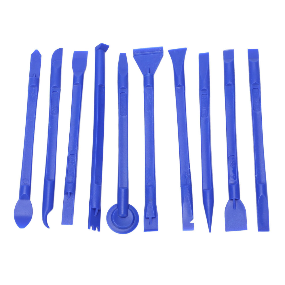 100Pcs Antistatic Spudger Set Light Weight Soft Abs Universal Pry Opening Tool Blue 7631382113342