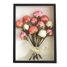 9x9 Black Shadow Box Frame, 3D Display Case for Photos, Crafts and Memorabilia Keepsakes