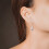 Sterling Silver Plated Thread Drop Earrings Teardrop Back Earrings 7
