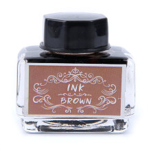 1 Bottle Pure Colorful 15ml Fountain Pen Ink Non-carbon Refilling Ink Stationery