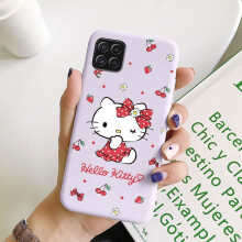 For compatible with Samsung Galaxy A12 M12 F12 Funda Case kuromi Kawaii Cartoon Sanrio Cinnamonroll Anime Soft TPU Phone Cover For Galaxy A12 5G