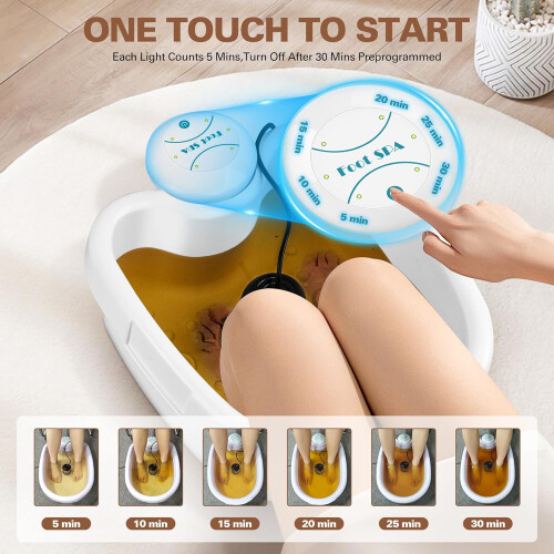 Ionic Foot Detox Machine with Array and Liner, Professional Foot Spa for Home Use, Improves Circulation 1