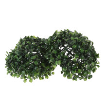 2pcs Artificial Hanging Plants Grass Balls with Realistic Design for Home Wedding Outdoor Decor