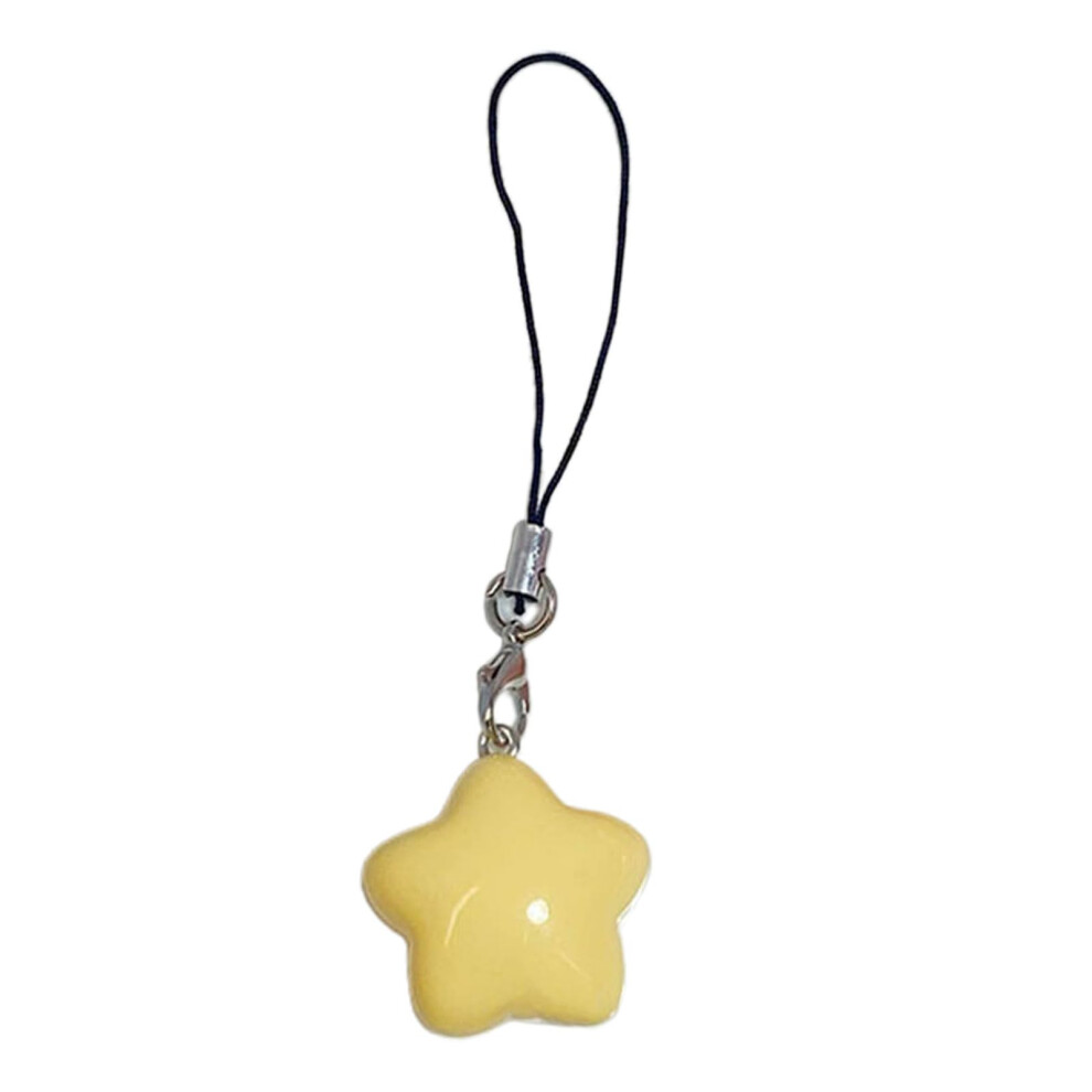 Cute Fat Star Phone Charm Lanyard Strap For Bags And Phones, Stylish Multipurpose Pendant 9455672837842