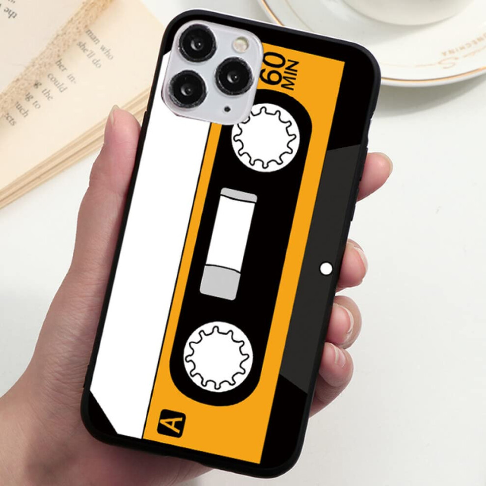 Case For Samsung S22 Plus Vintage Cassette Clear Tpu Shockproof Cover With Raised Camera Bezels 9365369344129