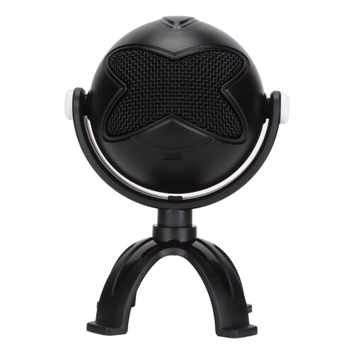 USB Condenser Microphone With RGB Indicator For Sound Modes And Karaoke Function, Mute Button Enabled Plug And Play Mic With Cardioid Pickup Pattern 2