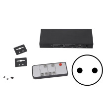 Διακόπτης HDMI Ultra HD που υποστηρίζει μορφές HDR 4K60Hz, ενσωματωμένο τσιπ Premium, συμβατό