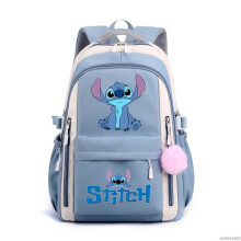 Rucsac Lilo și Stitch, capacitate mare, impermeabil, rucsac pentru facultate, geantă pentru laptop la modă pentru femei și bărbați